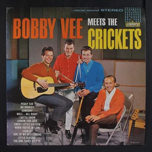 BOBBY VEE: meets the crickets LIBERTY 12" LP 33 RPM - Picture 1 of 2