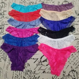Multicolor Lacer Panty Briefs - Tback Thong Underwear Women Gstring Accessories - Picture 1 of 12