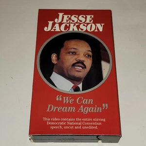 Jesse Jackon "We Can Dream Again" VHS - Picture 1 of 4
