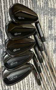 PING G710 2020 5pcs 6-9+W Iron Set N.S.Pro ZELOS 8 Flex Stiff Red Dot - Picture 1 of 7