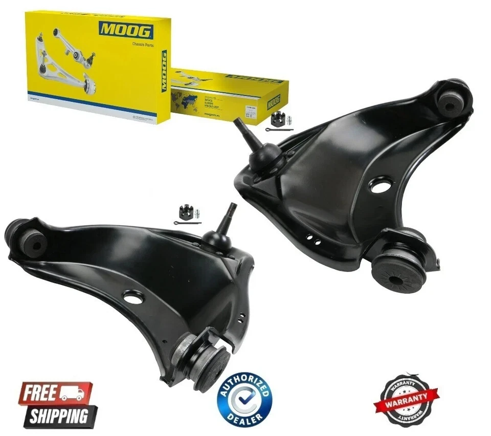 NEW MOOG Chevrolet C1500 Suburban C2500 Set Of 2 Front Upper Control Arms Pair - Image 1 of 1