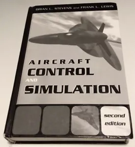 Aircraft Control and Simulation Second Edition by Stevens/Lewis Hardcover - Picture 1 of 11