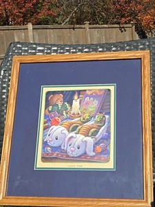 Randal Spangler DRAGLING "Sleepytime" gerahmt mit COA signiert & nummeriert BR - Bild 1 von 6