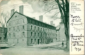 Vintage CT Connecticut Postcard Yale University Dormitory New Haven Posted 1905 - Picture 1 of 3