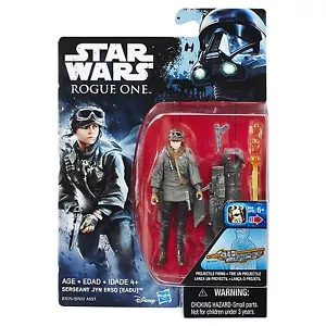 FIGURA DE ACCIÓN STAR WARS ROGUE ONE SARGENTO JYN ERSO (EADU) 3 3/4 PULGADAS - Imagen 1 de 2