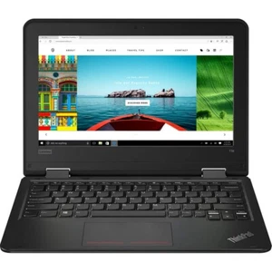 Lenovo ThinkPad 11.6" Laptop Computer Celeron 4GB Ram 128GB SSD Windows 10 - Picture 1 of 6