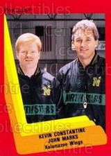1990-91 ProCards AHL IHL #121 Kevin Constantine, John Marks