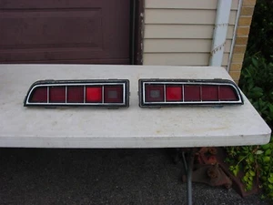 Used 1970 Torino Tail Light Assemblies Read Condition - Picture 1 of 11