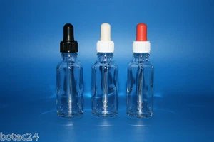 504 Stück Pipettenflasche 30 ml Klarglasflasche Pipettensauger in drei Farben - Picture 1 of 4