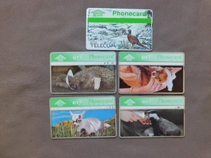 5 Kaarten gebruikt UK - Animals - Bild 1 von 1
