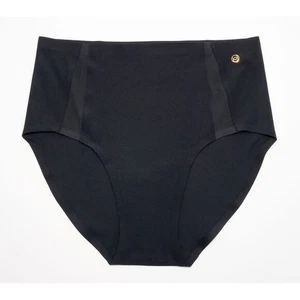 Evelyn & Bobbie hoch tailliert Mesh nahtlos Bikini Höschen Größe 0-14 schwarz Intim - Bild 1 von 9