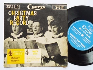 Diverse Weihnachtsfeier Schallplatte Flexi Currys ARCI EX/VG 60er 7 Zoll Flexidisc in - Bild 1 von 5