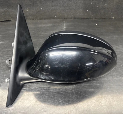 Espejo retrovisor eléctrico BMW 328i 2007 2008 4 puertas LH con visión lateral del conductor OEM negro Foto 1 de 4