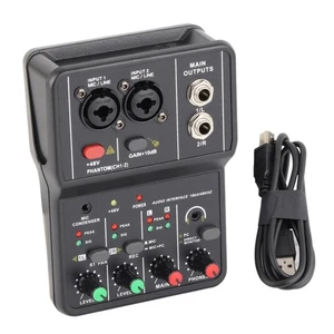 Portable Sound Card provides a switchable 48V power supply for stable operation - Afbeelding 1 van 15