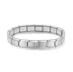 Hapiship 2024 Nuevo Para Mujer Joyería Hágalo Usted Mismo 9mm Ancho Elástico Dije Soporte Moda - Imagen 1 de 4