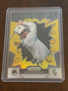 2024 Panini Prizm LIV GOLF KIERAN VINCENT GOLD PRIZM BREAK #'d 07/10 - Bild 1 von 6
