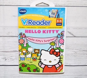 NEW VTech VReader Hello Kitty Kitty's Suprise Game Cartridge - Picture 1 of 2