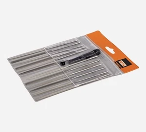 Bahco 2-472-16-2-0 2-472-16-2-0 Needle Set of 12 Cut 2 Smoot 160mm 6.2in BAH472 - Picture 1 of 3