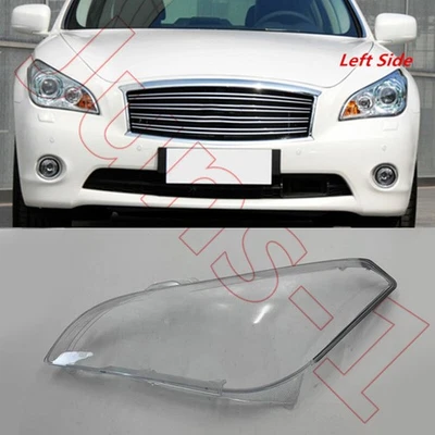 New Left Side Headlight Lens Cover +Seal Glue For INFINITI M25 M35h 2011-2013 - Image 1 of 4