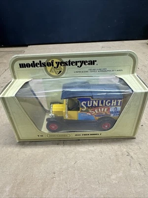 Matchbox Models Of Yesteryear Sunlight 1912 Model Y-12 Excellent Condition Rare - Image 1 of 4