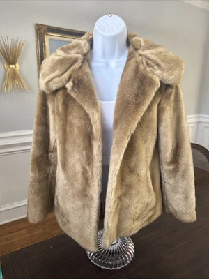 Jones New York Petite Imitación Piel Color Otoño - Talla PXS - Excelente Estado Foto 1 de 4