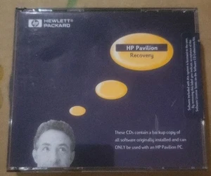 HP Pavillion Recovery Software (2000 Hewlett Packard 5185-0444) - Used 3-CD-ROM - Picture 1 of 2