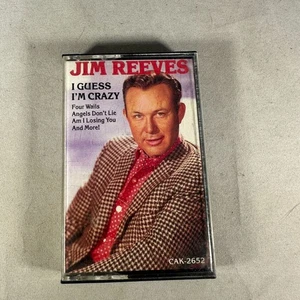 Jim Reeves I Guess Im Crazy Cassette 1987 Country Classic RCA Camden - Picture 1 of 9