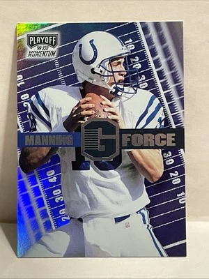 Tarjeta Peyton Manning G Force SSD Playoff Momentum 1999 #GF10 casi nueva/como nueva Foto 1 de 2