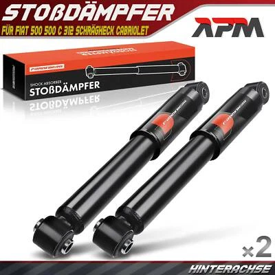 2x Federbein Stoßdämpfer Gas Hinten für Fiat 500 500 C 312 Schrägheck Cabriolet - Bild 1 von 4