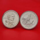 US 2013 Dollar BU Unc Coin Cufflinks - Howling Wolf and Turtle