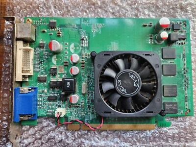EVGA e-GeForce 8400GS - 512MB DDR2 PCI-Express 1.0 Graphics Card-P/N:512P2N738DX - Image 1 of 4