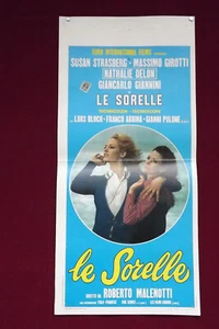 Le sorelle locandina poster affiche Malenotti Susan Strasberg Nathalie Delon - Foto 1 di 1
