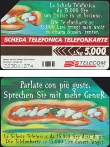 SCHEDA TELEFONICA 5000 PARLATE CON PIU' GUSTO - BILINGUE SCADENZA 30.06.00 - Picture 1 of 1