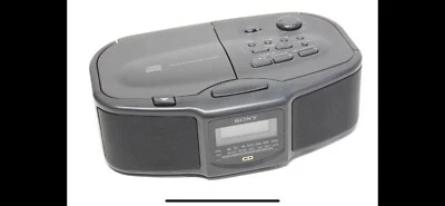 SONY ICF-CD800 Compact Disc CD Player AM FM Clock Radio Dual Alarms - Image 1 of 3