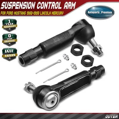 2x Extremo de barra de amarre exterior para Ford Fairmont Granada Lincoln Continental Mercury Capri Foto 1 de 4