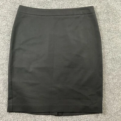 Falda Lápiz CAbi Mujer Talla 6 Negra Cremallera Trasera Abertura Carrera Informal Foto 1 de 4