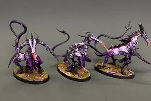 DAEMONS OF SLAANESH DEMONI Warhammer Age of Sigmar esercito giochi dipinti officina - Foto 1 di 7