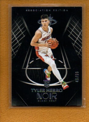 Tyler Herro 2019-20 Panini Noir Rookies Association Edition RC #146 /99 - Image 1 of 2