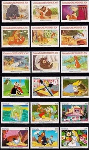 👍 DISNEY COLLECTION of 10 DIFFERENT MNH ** complete SETS 💲💲FREE SHIPPING💲💲 - Picture 1 of 5