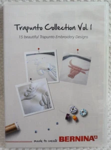 Bernina Trapunto Collection Vol 1 - 15 Stickmotive auf CD - Bild 1 von 3
