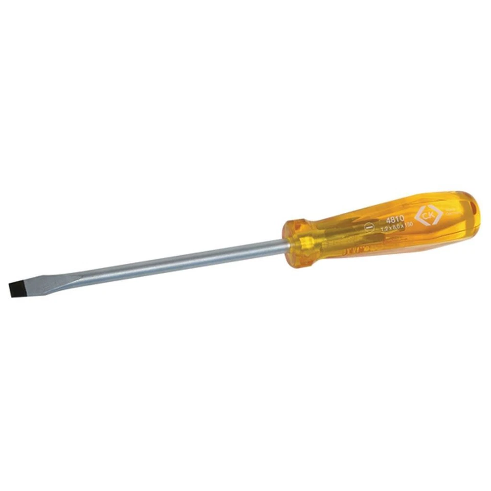C.K TOOLS CK Tools HDClassic Flared Tip Screwdriver Slotted 10x250mm T4810 10