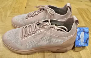 Geox Spherica Trainers Sneakers - Sparkling Pink - UK Size 2.5 - Picture 1 of 4