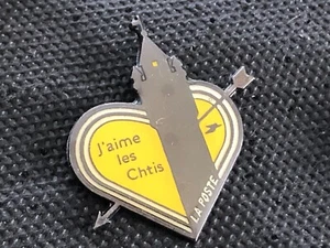 b PINS PIN ENAMEL POST LA POSTE PTT COEUR LES CHTIS - Picture 1 of 1
