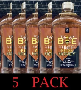 5x MEMBER'S MARK BEE Proud Pure Honey 48 oz Bottle 3 Lbs - 5 PACK - Picture 1 of 3