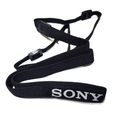 Sony Alpha Neck & Shoulder Strap (Black) for DSLR Cameras - Image 1 of 4