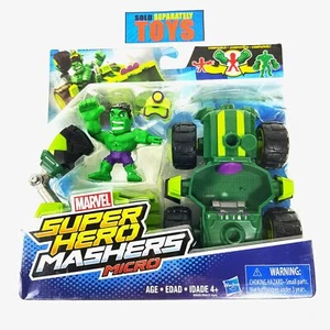 Hasbro Marvel Super Hero Mashers Micro HULK SMASH DOZER Mini Figure Set - Picture 1 of 4
