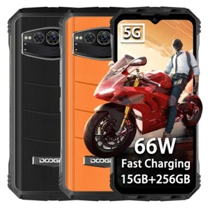 DOOGEE V30 5G Sieć Outdoor Smartphone 15GB + 256GB 10800mAh Android 12 Komórka ESIM - Zdjęcie 1 z 9