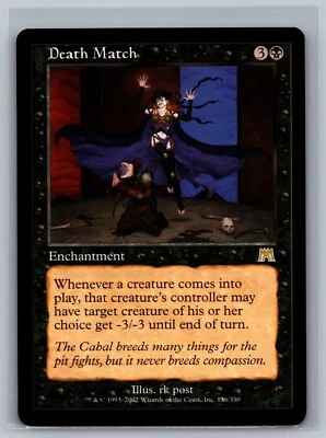 Magic The Gathering Onslaught Death Match #136/350 MTG TCG CCG - Image 1 of 2