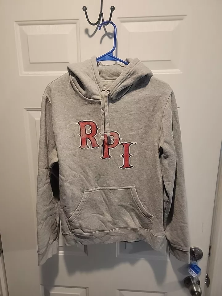 RPI Rensselaer Polytechnic Institute Collegiate Pullover Hoodie Sweatshirt Small - Image 1 of 3
