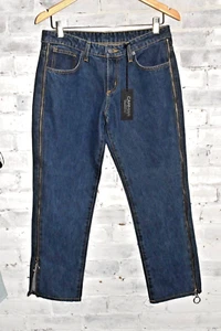 NWT CARMAR Desdemona Mid Rise Ankle Zipper Jeans Size 28 $228 - Picture 1 of 6
